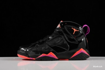 RETRO PATENT 7 JORDAN BLACK 313358-006 AIR 0927